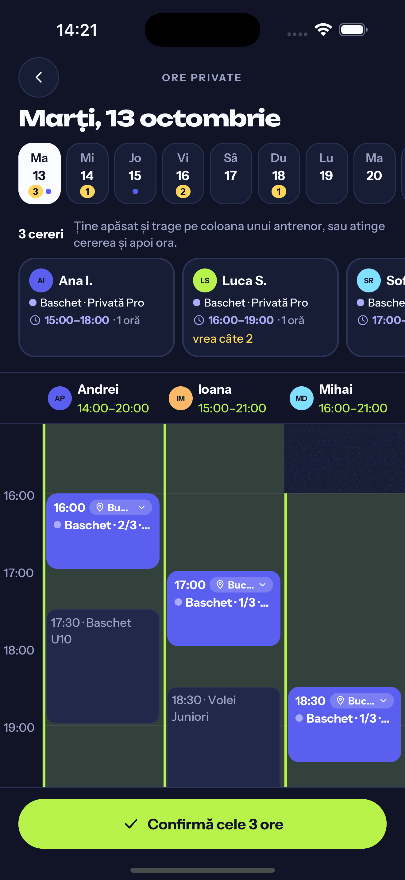 The private lesson planner